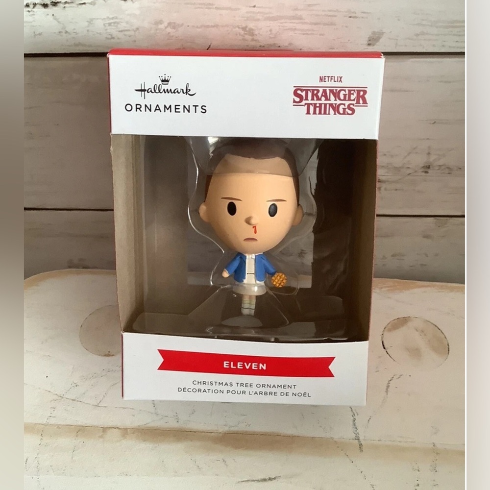 Hallmark Stranger Things ELEVEN 11 Ornament Christmas Holiday Netflix Figure